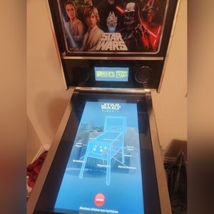 StarWars digital pinball machine with 10 play screens